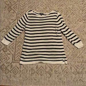Chaps Women’s Striped Sweater - XL